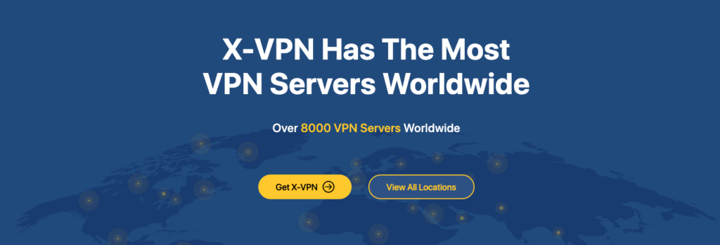X-VPN vs ExpressVPN: Number of servers
