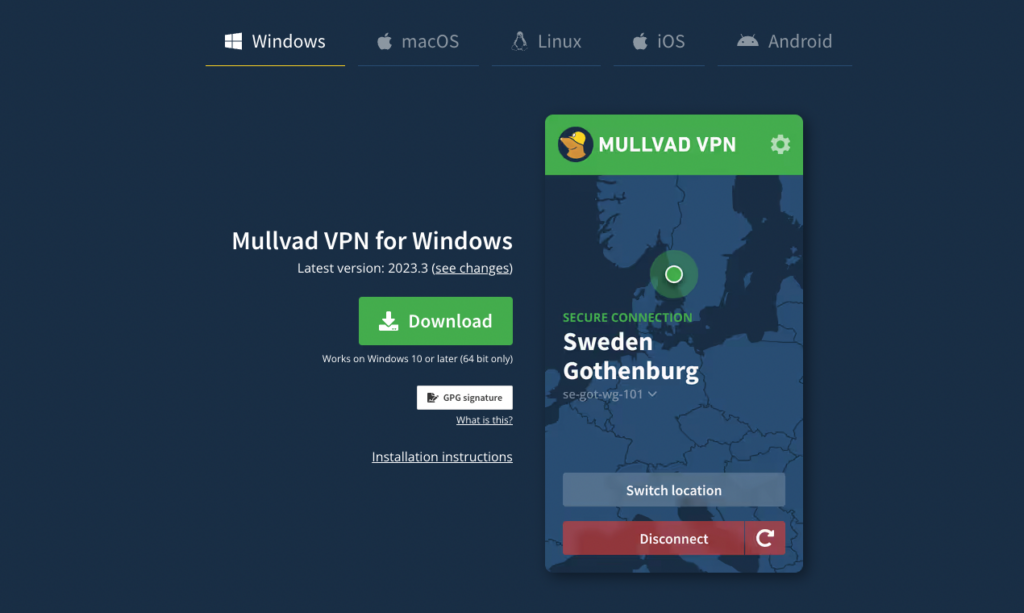 Mullvad VPN Review: Compatibility