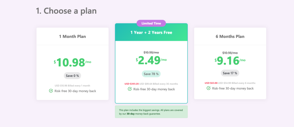 BulletVPN Review: Pricing & Plans